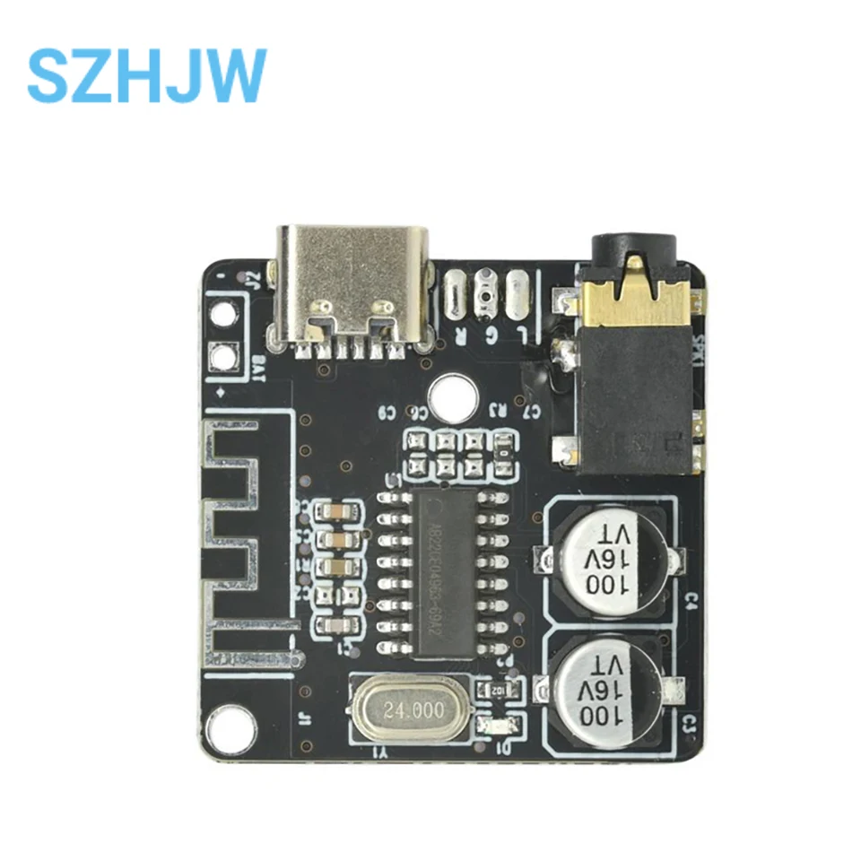1-10PCS Audio Receiver Board BLE 5.1 4.1 MP3 Lossless Decoder Micro Type USB 3.5mm Audio Output Amplifier Module -C