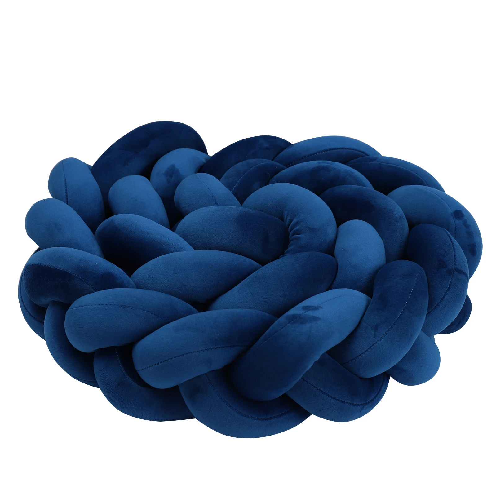 1-4M Baby Bumper Bed Braid Knot Pillow Cushion Bumper for Infant Crib Protector Cot Bumper Room Decor Crib Bedding Braid Set