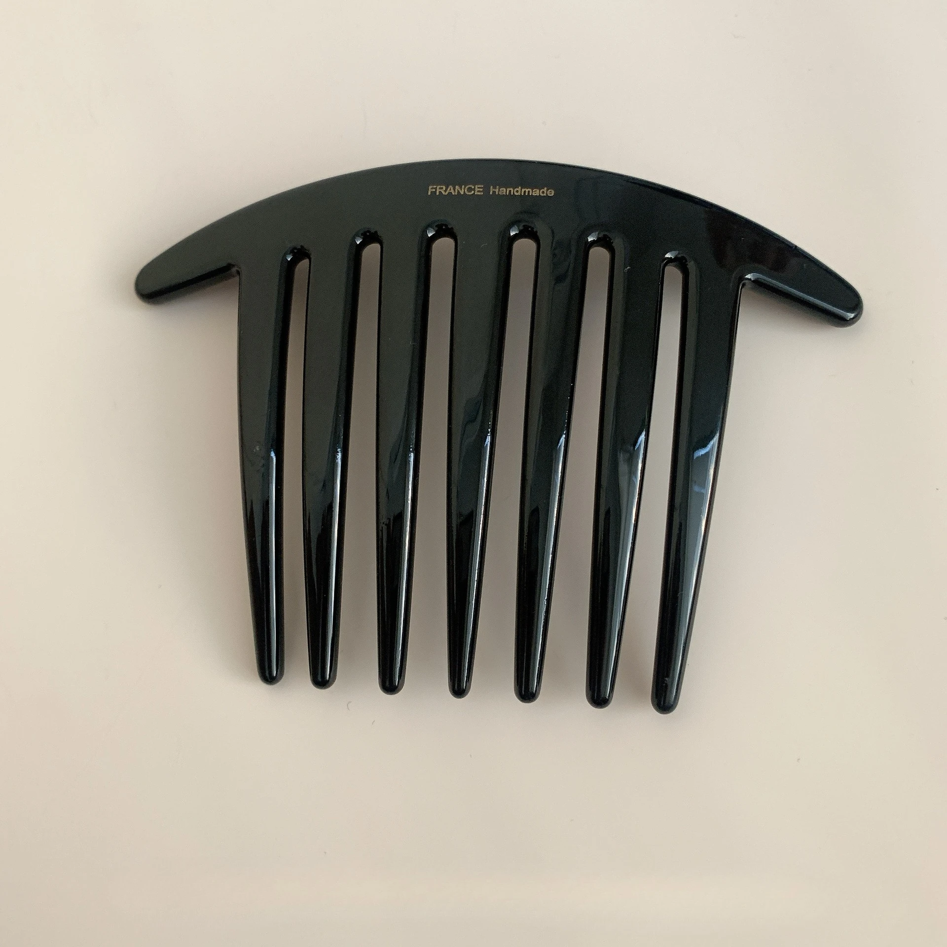 2025 New French U-shaped Hairpin with Meatball Head Comb Modern Simple Seven Toothed Hairpin Versatile Comb