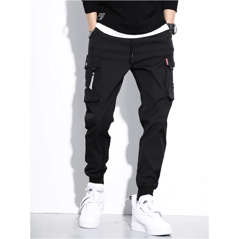 2025 New men work pants, tactical pants, workwear, multi pocket casual training pants, jogging and hiking casual pants