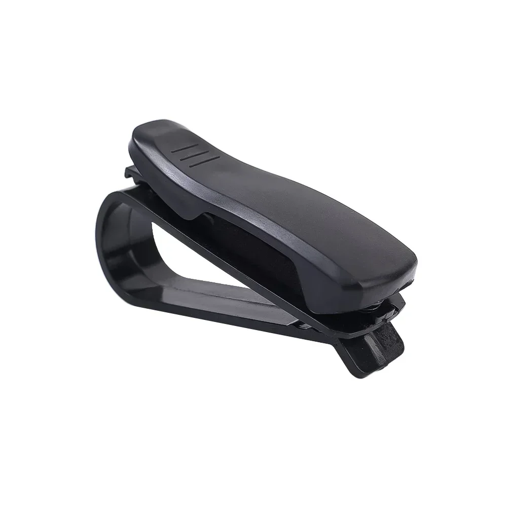 2/1pcs Auto Sun Visor Glasses Box Sunglasses Clip Card Ticket Holder Stand Universal Fastener Case Eyeglasses Car Accessories
