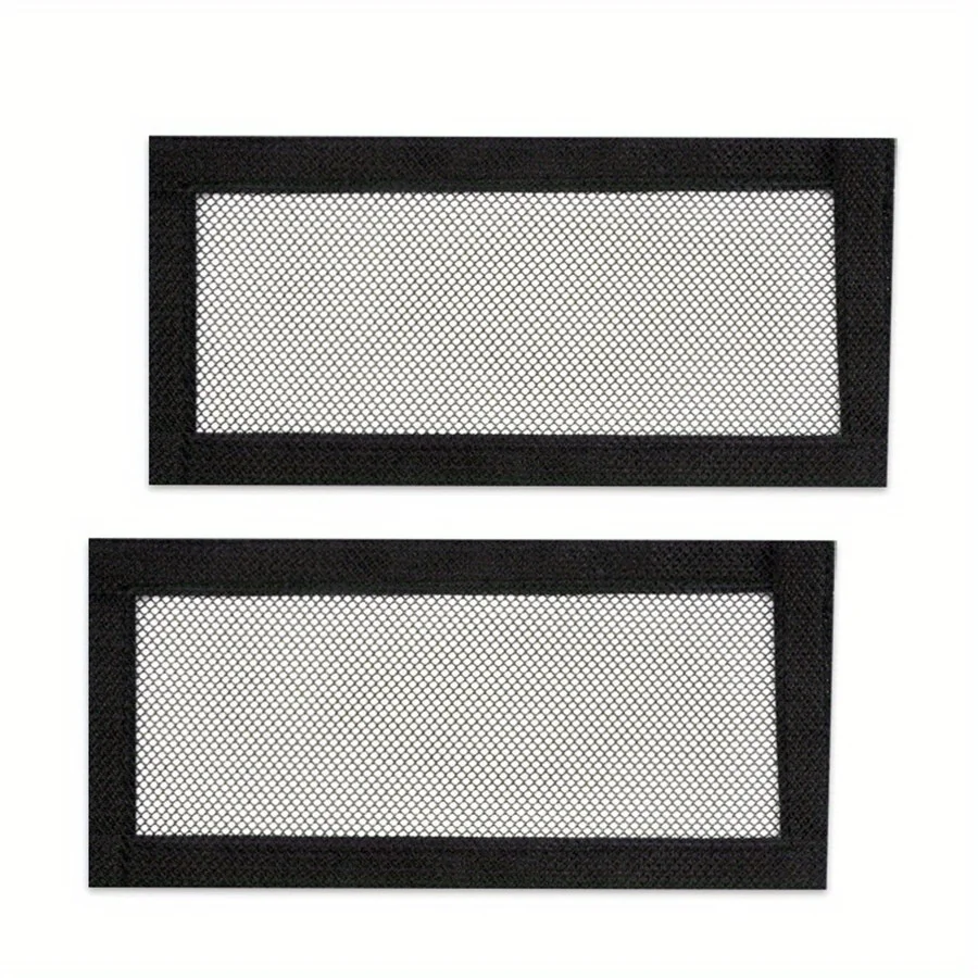 2Pcs/Set for Tesla Model 3/Y Backseat Air Vent Cover Accessories,Rear Under Seat Air Grille Condition Outlet Protector