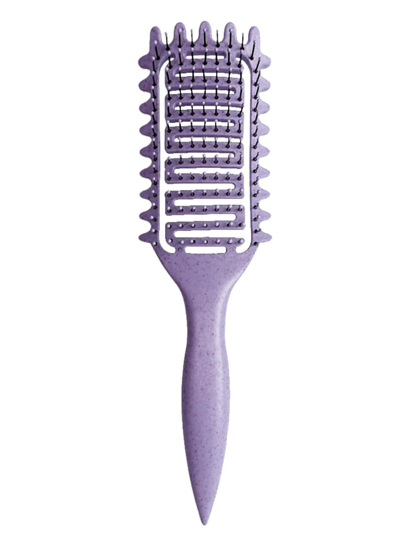 3 in 1 Curl Define Styling Brush Hollow Out Detangling Hair Brush Tangled Hair Comb Shaping Defining Curls Barber Styling Tools