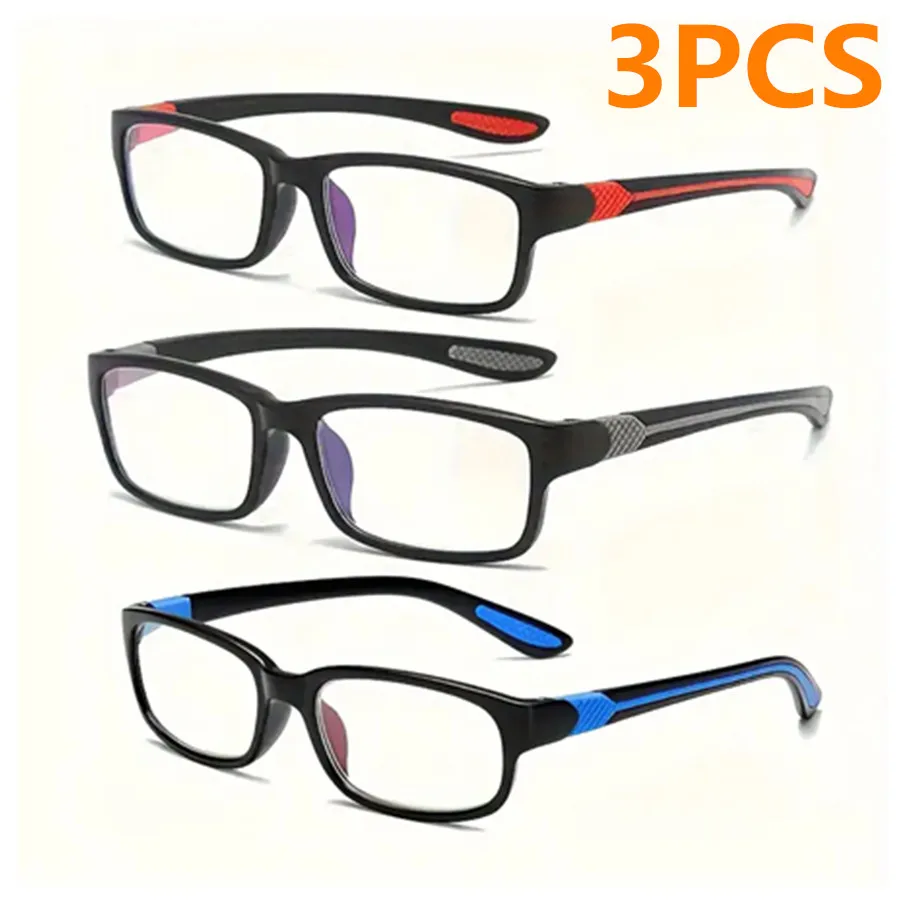 3/1 PCS Sports Reading Glasses Men Women - Comfortable, Stylish Presbyopic Readers with Polycarbonate Lenses, Bulk Wholesale