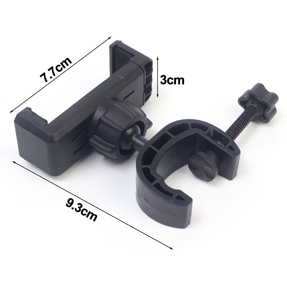 360 Degree Rotating Tripod Phone Holder Mount Stand Microphone Cellphone Support Clip on Type For All Smartphones Live Broadcast