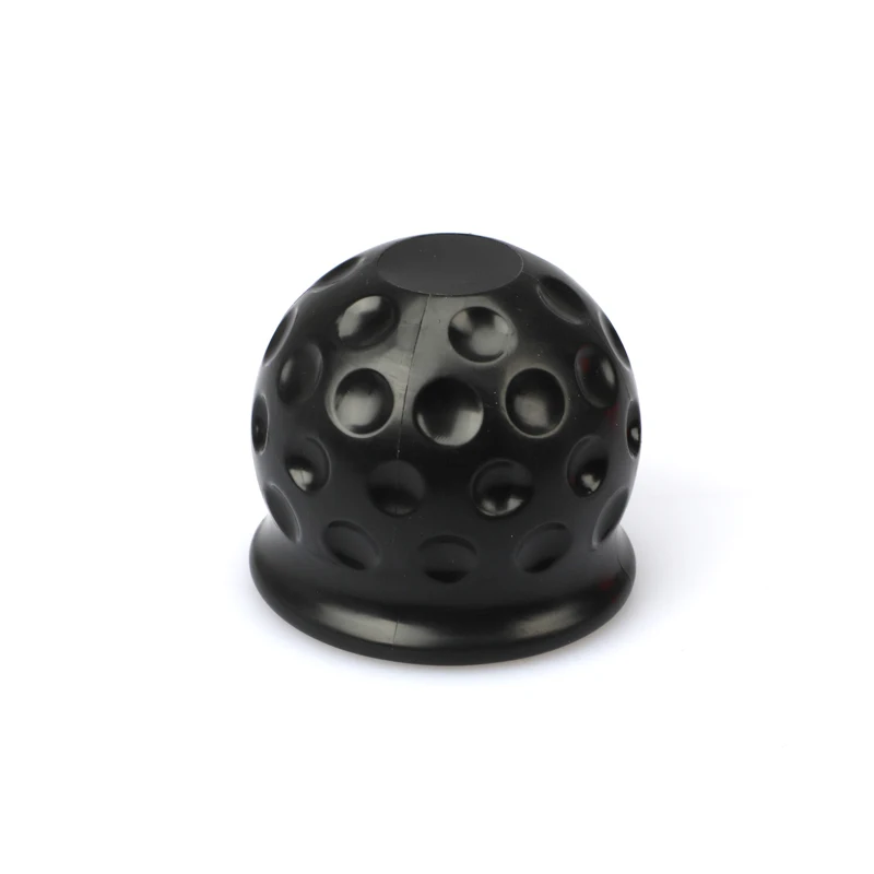 4 Colors Universal 55MM Tow Bar Ball Cover Cap Trailer Ball Cover Tow Bar Cap Hitch Trailer Towball Protect Car Accessories
