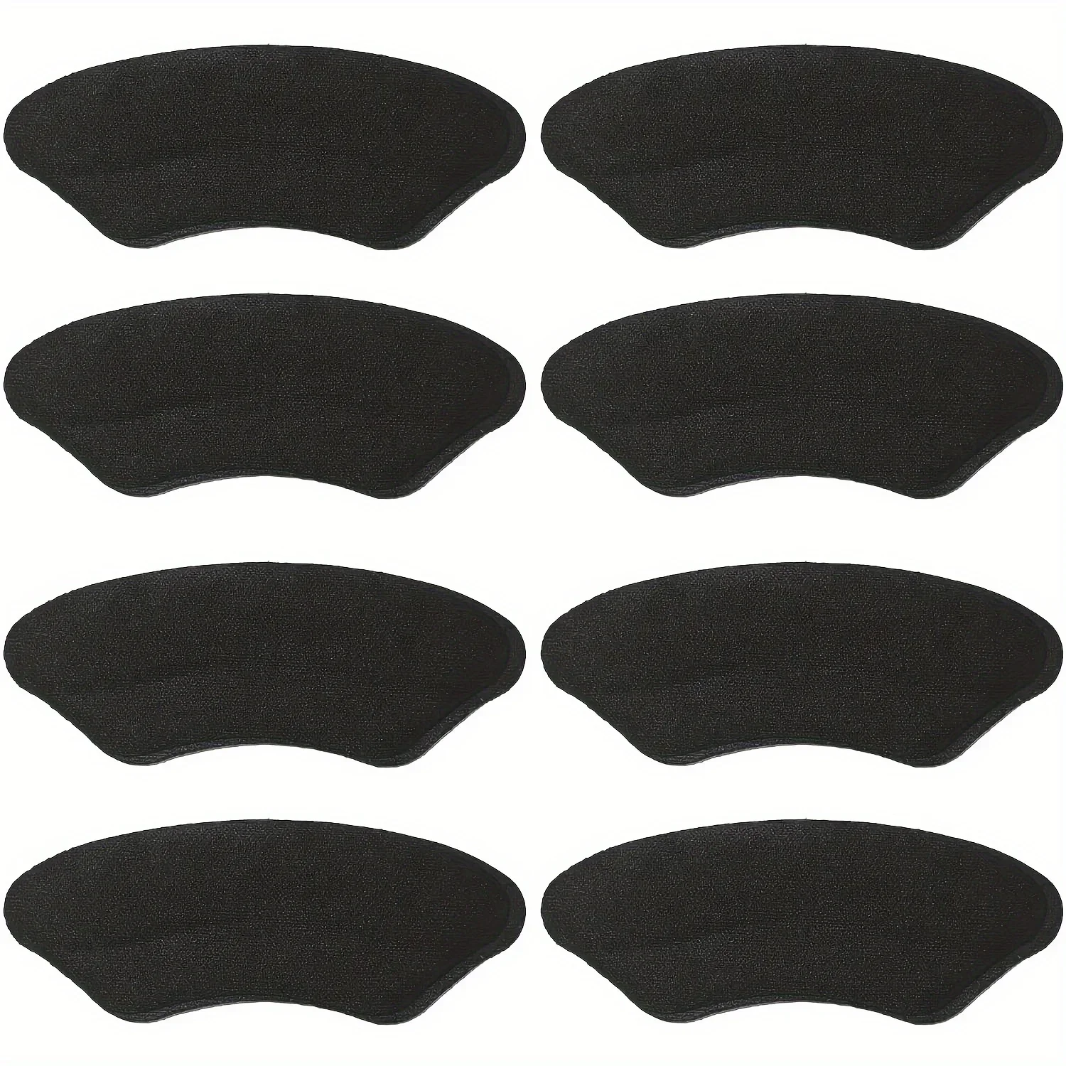 4Pairs Heel Pads for Too Big Shoes Self-Adhesive Heel Protectors Heel Inserts Prevent  Slip and Rubbing Half-size Insoles