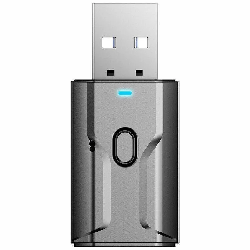 5.0 Bluetooth Adapter Music Audio for PC TV Car Hands-free 3.5mm AUX Adapter USB Wireless Bluetooth Transmitter Receiver