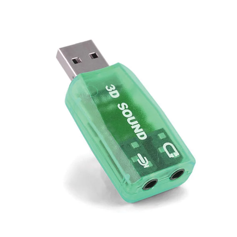 5.1 Sound channel USB independent sound card External computer to replace PCI notebook usb sound card USB to audio interface