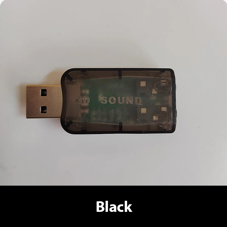 5.1 Sound Channel USB Independent Sound Card External Computer to Replace PCI Notebook USB Sound Card USB to Audio Interface