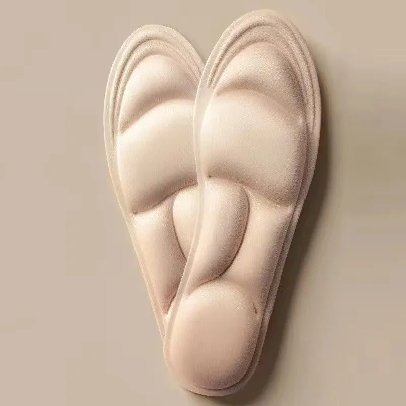 5D Sport Insoles for Shoes Women Men Memory Foam Deodorant Breathable Cushion Running Insoles for Feet Care Orthopedic Insole