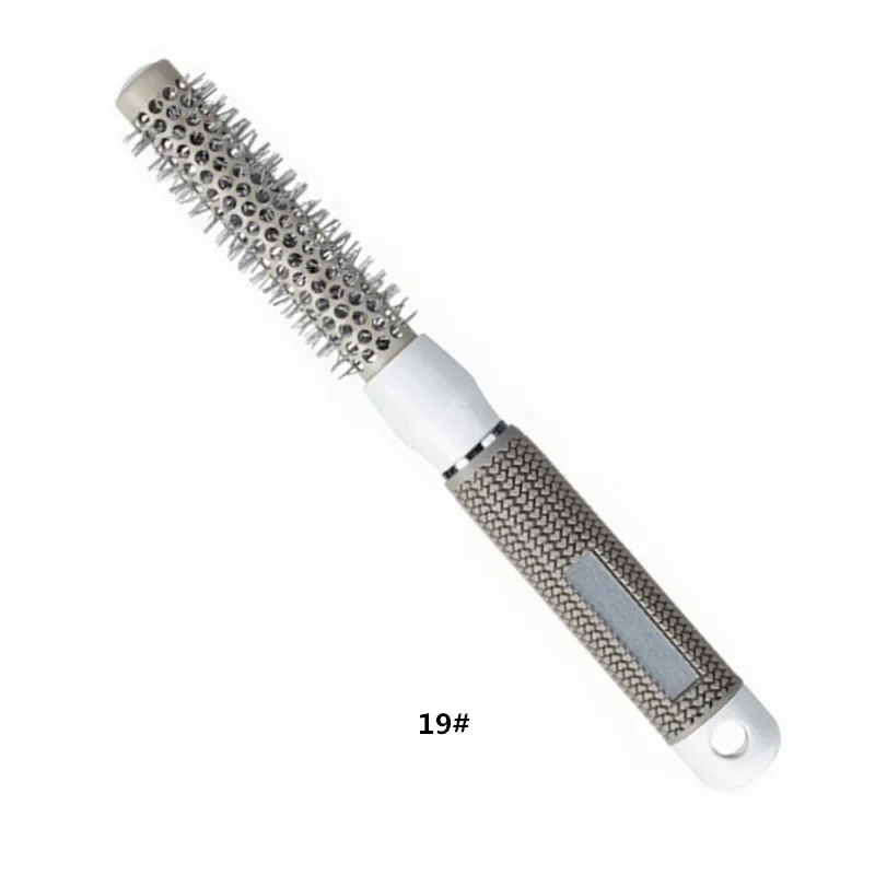 6 Size Hair Brush Nano Hairbrush Thermal  Round Barrel Comb Hairdressing Hair Salon Styling Drying Curling