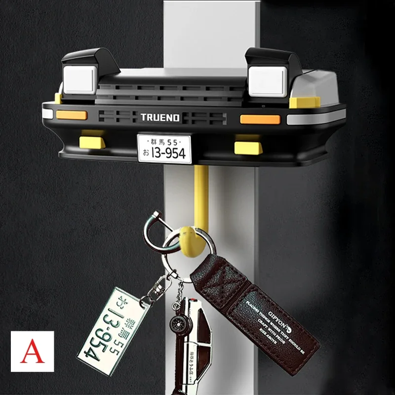 AE86 Car Creative Hook Headlight Key Storage Rack Keychain Holder for Vehicle Decoration Key Holder Wall-mounte Car Enthusiasts
