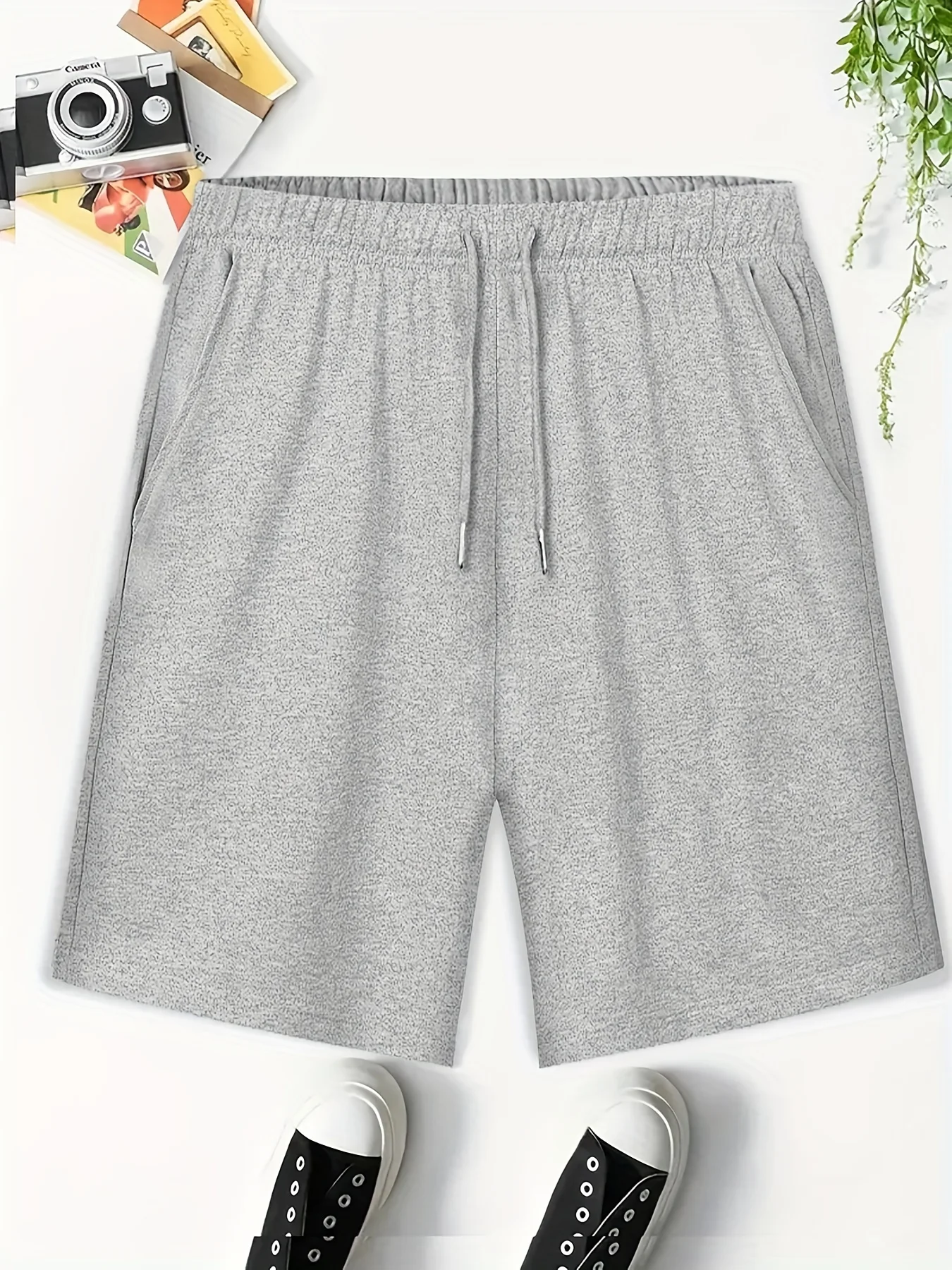 American Retro Men's Plus Size Sports Casual Shorts Summer New Men's and Women's Casual Streetwear Fashion