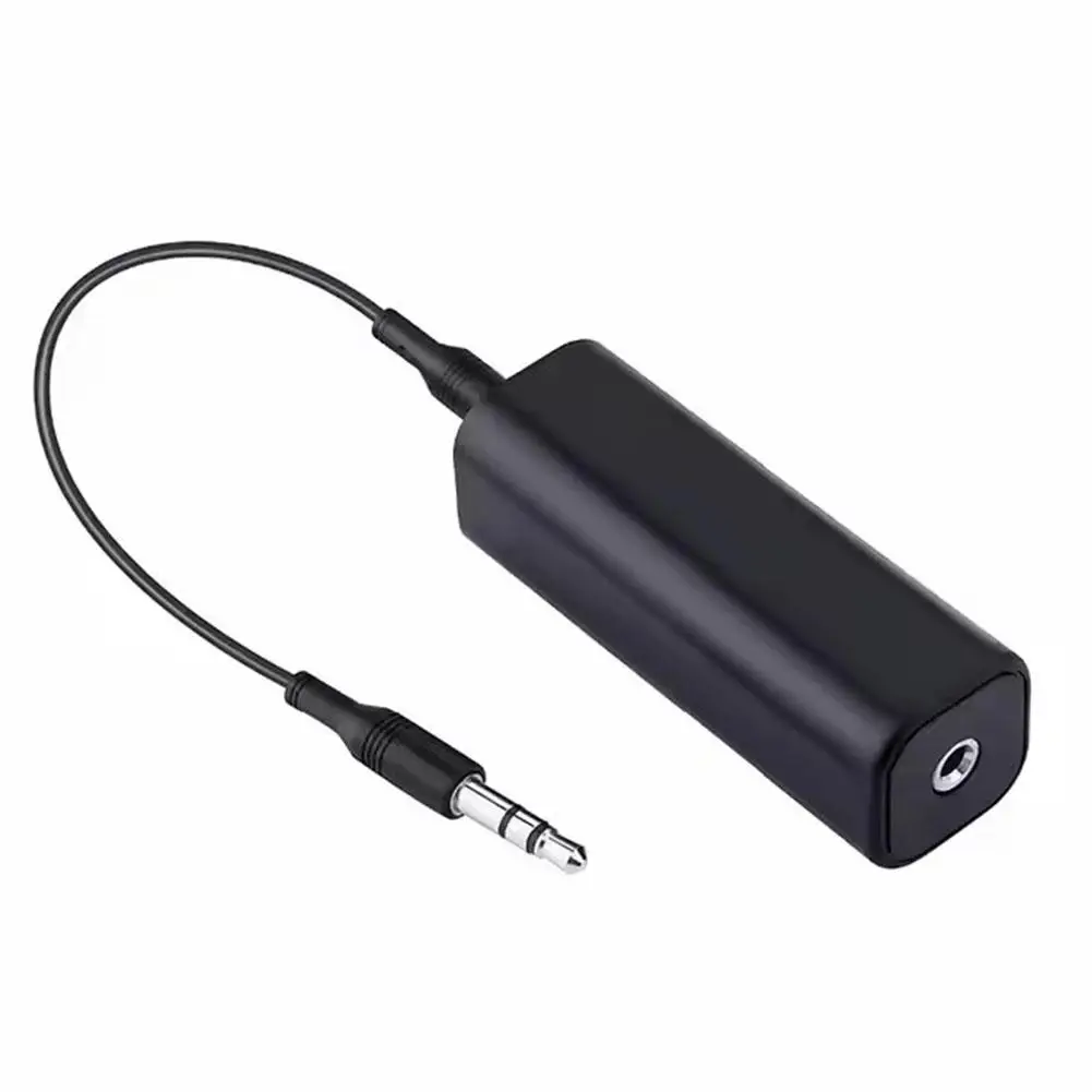 Aux Audio Noise Filter Speaker Line Audio 3.5mm Current Sound Canceller Ground Loop Noise Isolator Shielding Noise Filter