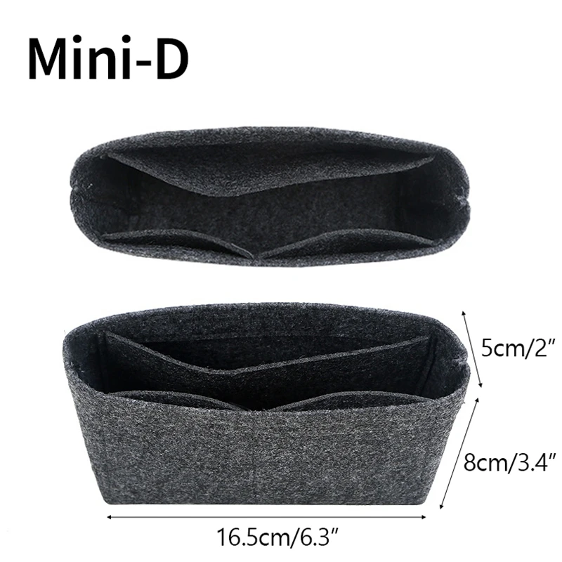 Bag Organizer for Longchamp Small Tote Bag Timid Bags Storage & Finishing Inner Liner Handbags Insert Organizer Fit Mini Size