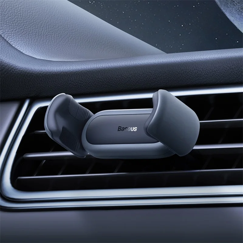 Baseus Car Phone Holder For Universal Mobile Phone Holder Stand Car Phone Stand For Car Air Outlet Mount Car Cell Phone Support