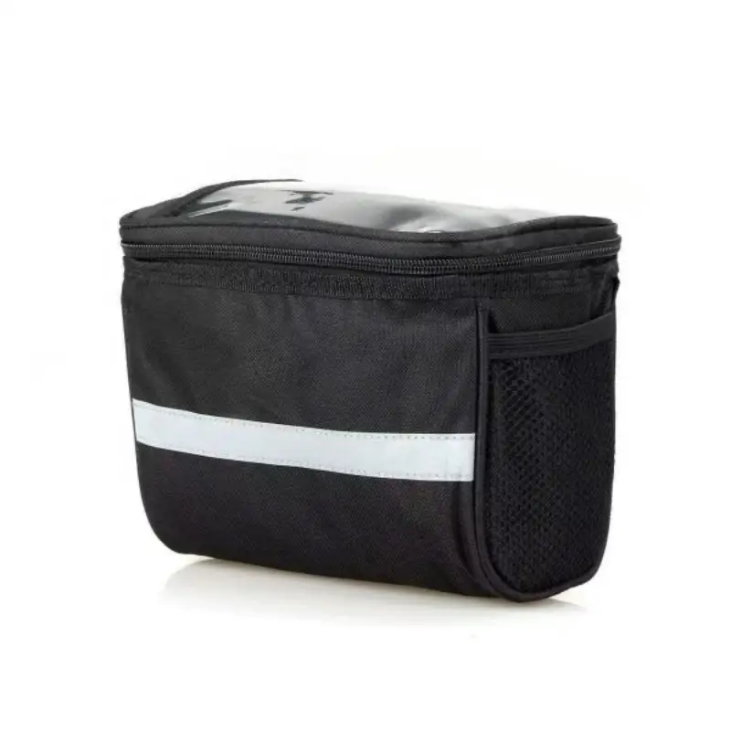 Bicycle Front Handlebar Bag, Outdoor Cycling, Phone Mount Bags, Skateboard Front Bag, Bicycle Riding Bag