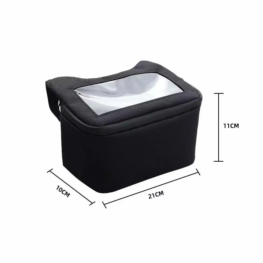 BLALION Motorcycle Front Dashboard Bag Visual Touch Screen Navigation Phone Motorbike Hanging Storage Bag Cycling Accessories