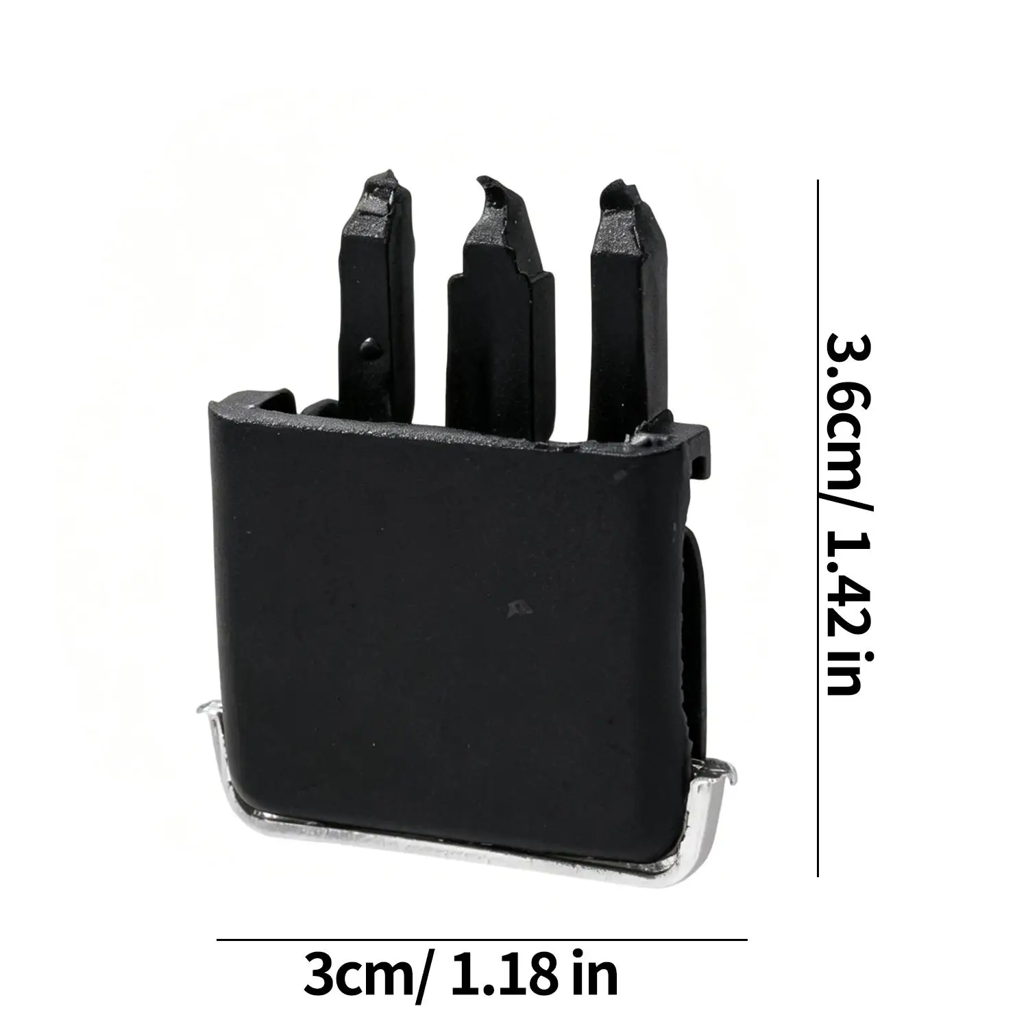 Car Air Outlet Paddle Universal Auto A/C Air Vent Outlet Tab Clip ABS Plastic Dashboard Heater Grille Slider Replacement Parts