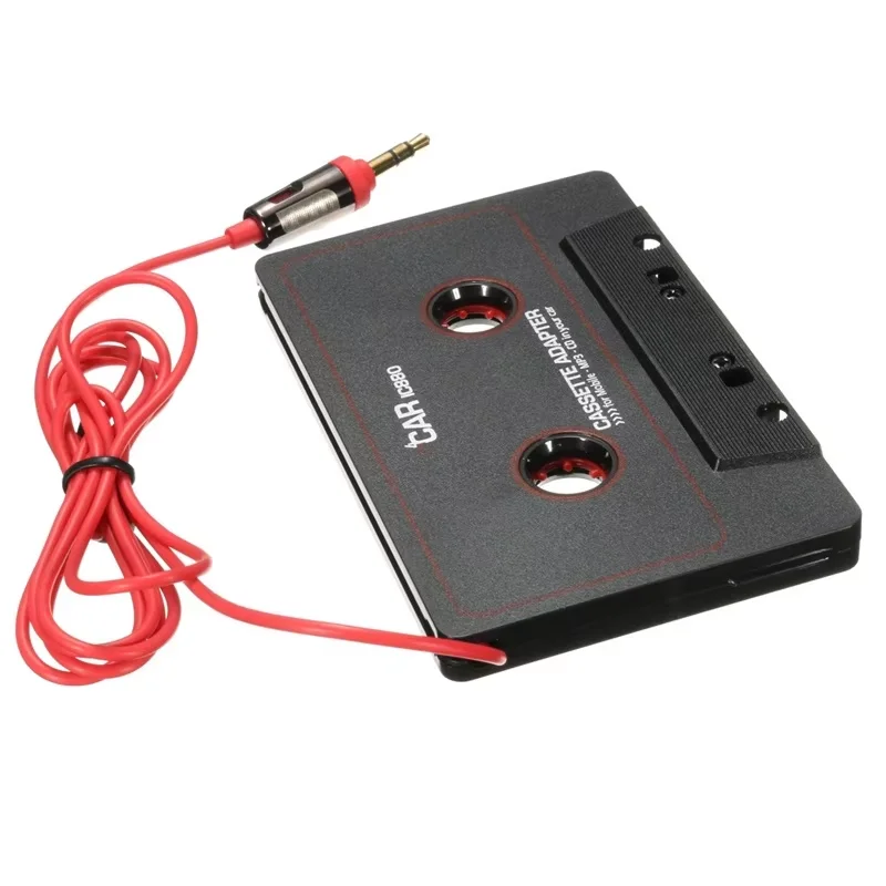 Car Automobile AUX Cassette Casette Tape 3.5Mm Aux Audio Adapter For Mp3/Mp4