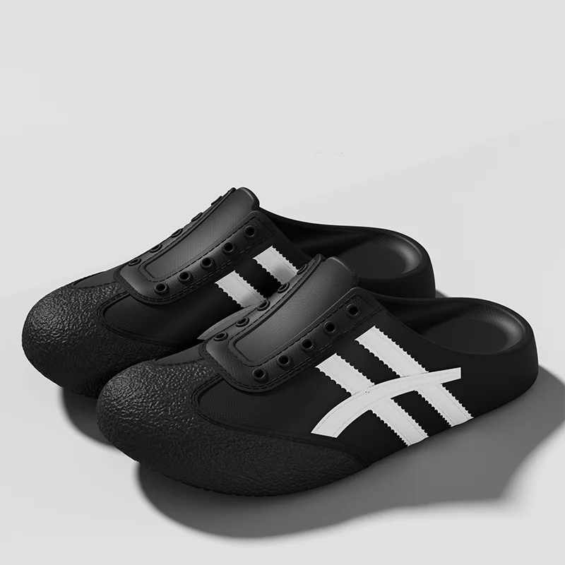 Comfortable EVA Brand Clogs Shoes Men Spring Summer 2026 Non Slip Outdoor Sports Slippers Plus Size Couple's Flats Racing Shoes