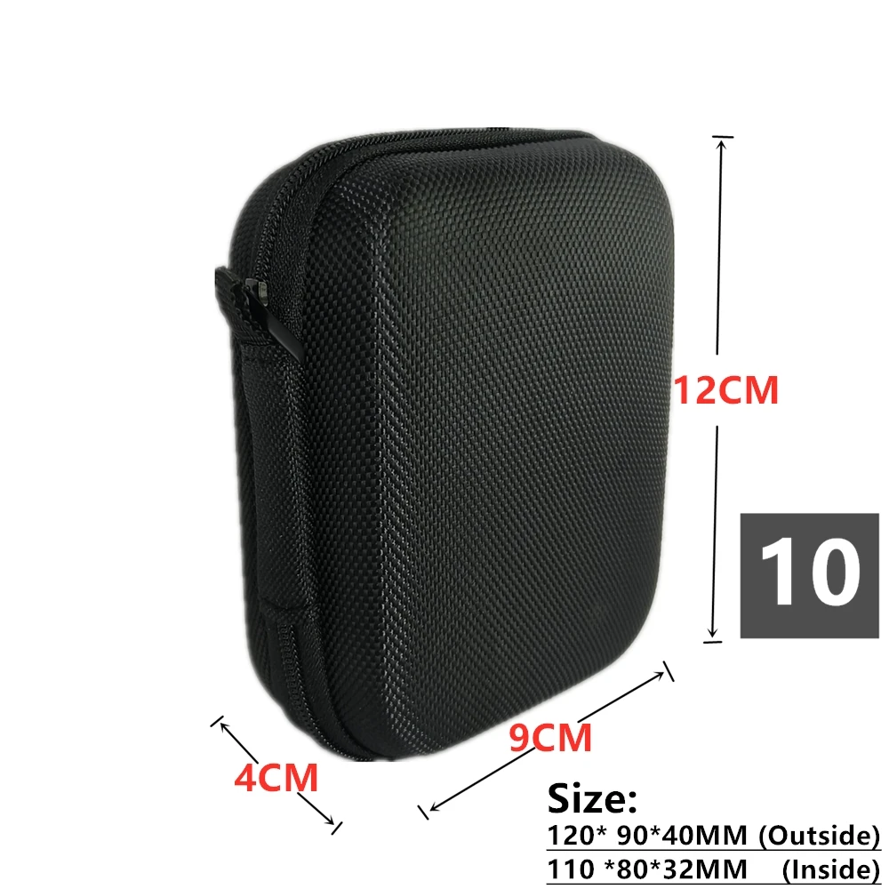 Digital Multimeter Bag Tool Storage Bags for Electronic Accessories Shockproof Bag EVA Box Case Earphone Data Cable Storage Bag