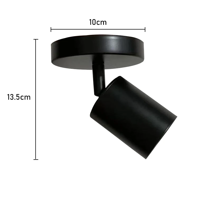 Dimmable Led GU10 Spotlight Clothing Store Background Wall Spotlight 7w 12W Trail Light Surface Mounted Ceiling Spotlight AC 220
