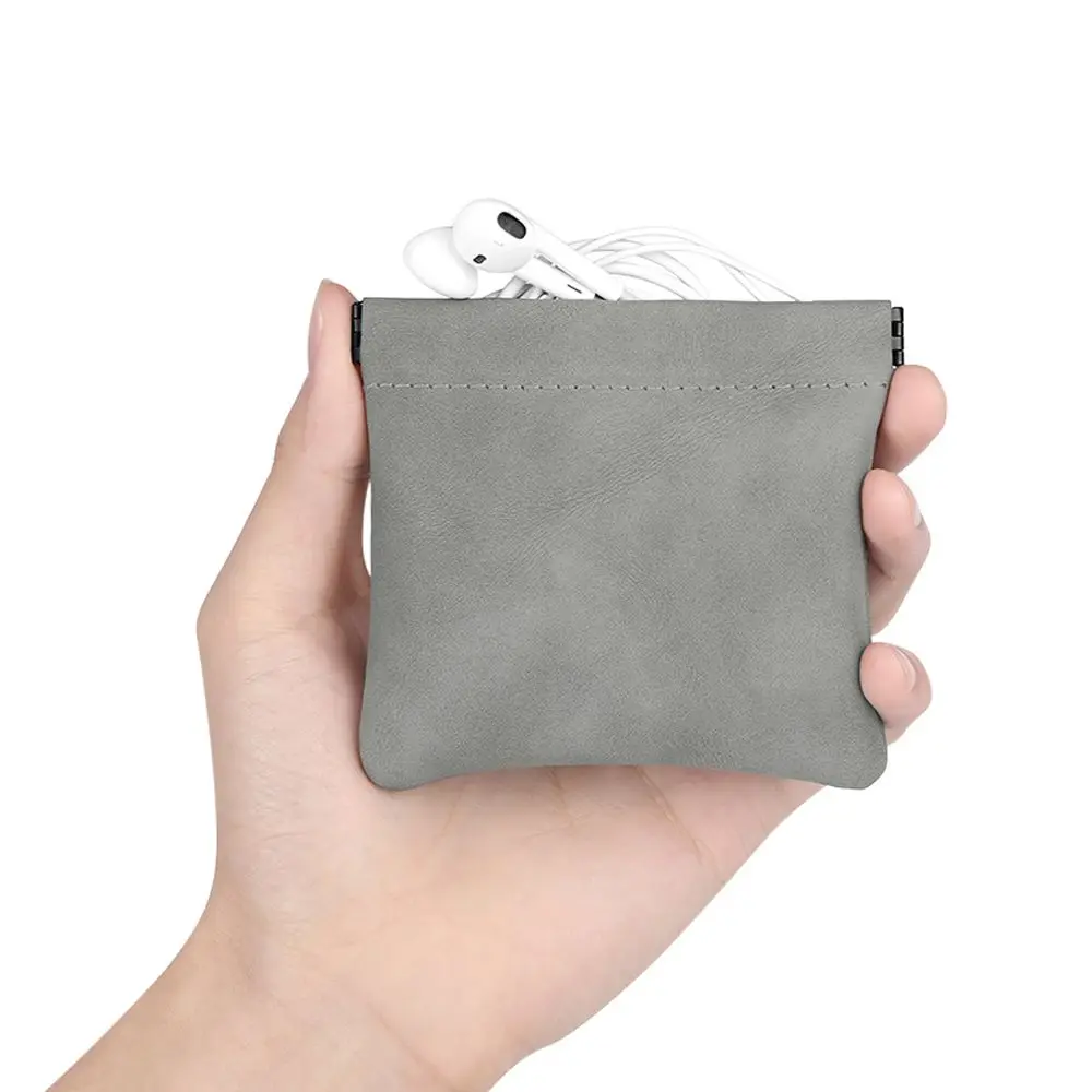 Earphones Storage Bag USB Data Cable Organizer Headphone Accessories memory Card Pouch Mini Purse Coin Key Bag