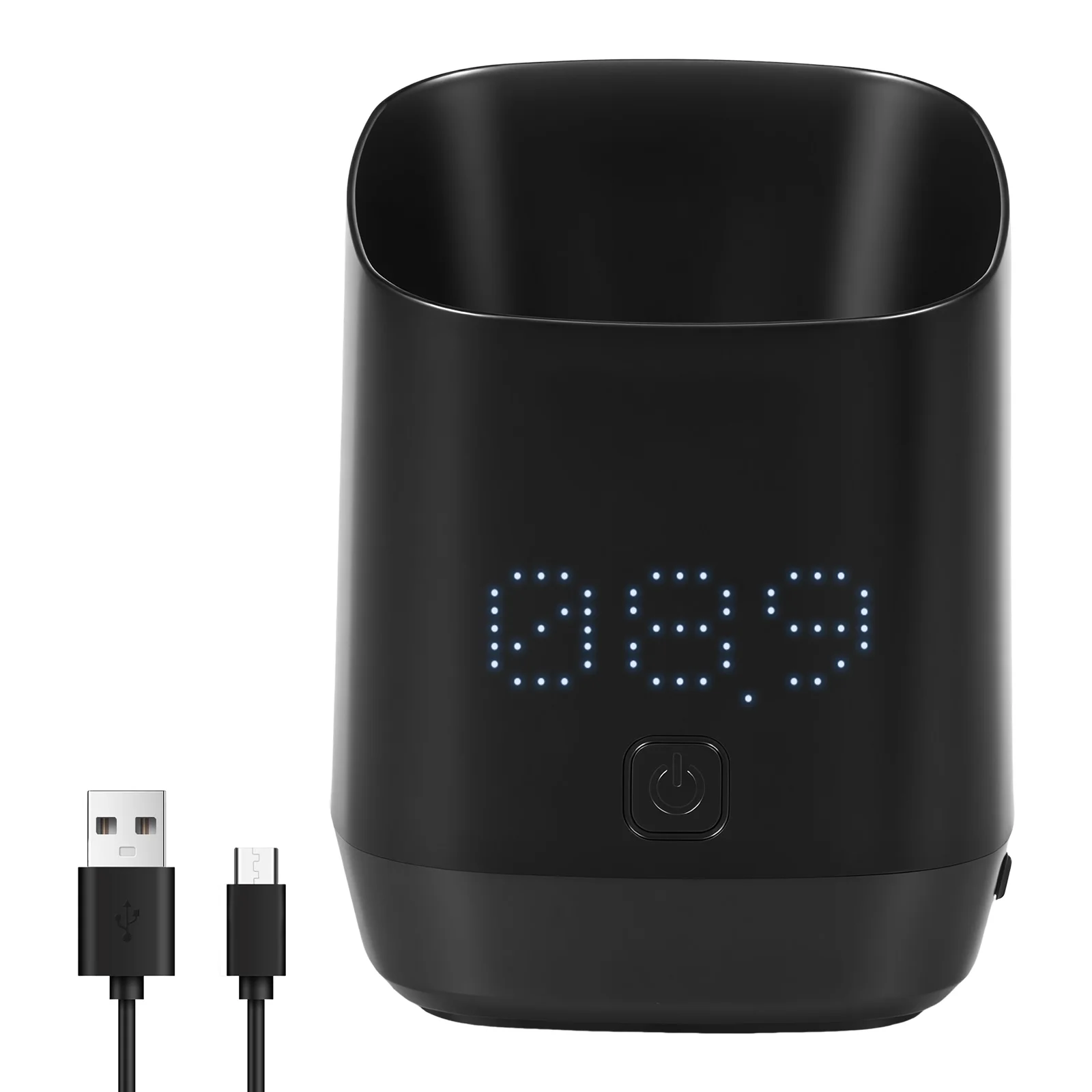 Electronic Coffee Scale Digital Coffee Bean Dosing Cup with LED Display USB High Precision Espresso Measurer Cups Easy Cleaning