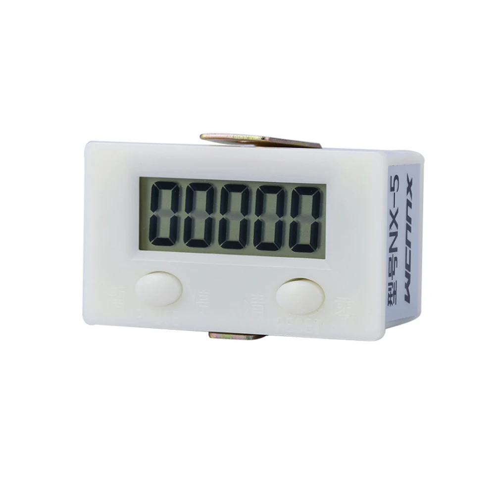 Electronic Digital 5 Display Counter Proximity Industrial Magnetic Sensor Switch Punch Counter Automatic Induction Counter Meter