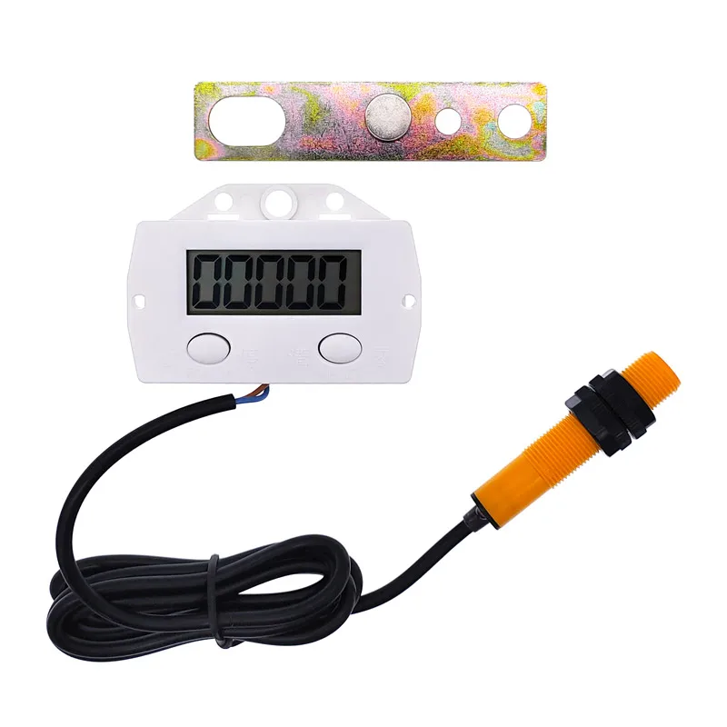 Electronic Digital Display Counter Proximity Industrial Magnetic Sensor Switch Punch Counter Automatic Induction Counter Meter