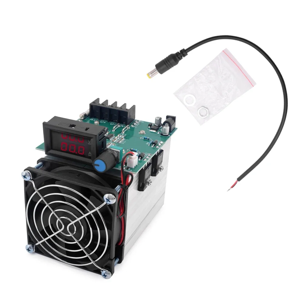 Electronic Load 250W DC 12V 0-20A Adjustable Battery Capacity Detector Module DC Electronic Load Digital Battery Verifier
