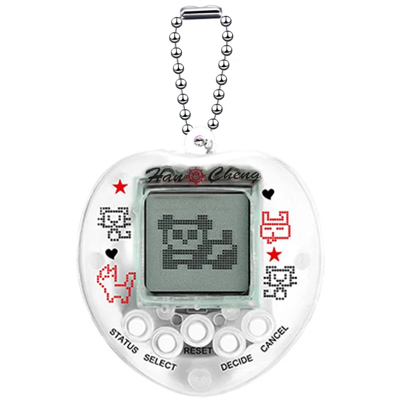 Electronic Pets Game Tamagotchi Handheld Game Console Toy in Russian Original German Spanish Polish Virtual Digital Pet Toy