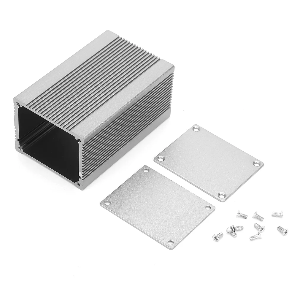 Electronic Project Enclosure Case Printed Circuit Board Instrument Aluminum Cooling Box  Electronic Project Enclosure Case