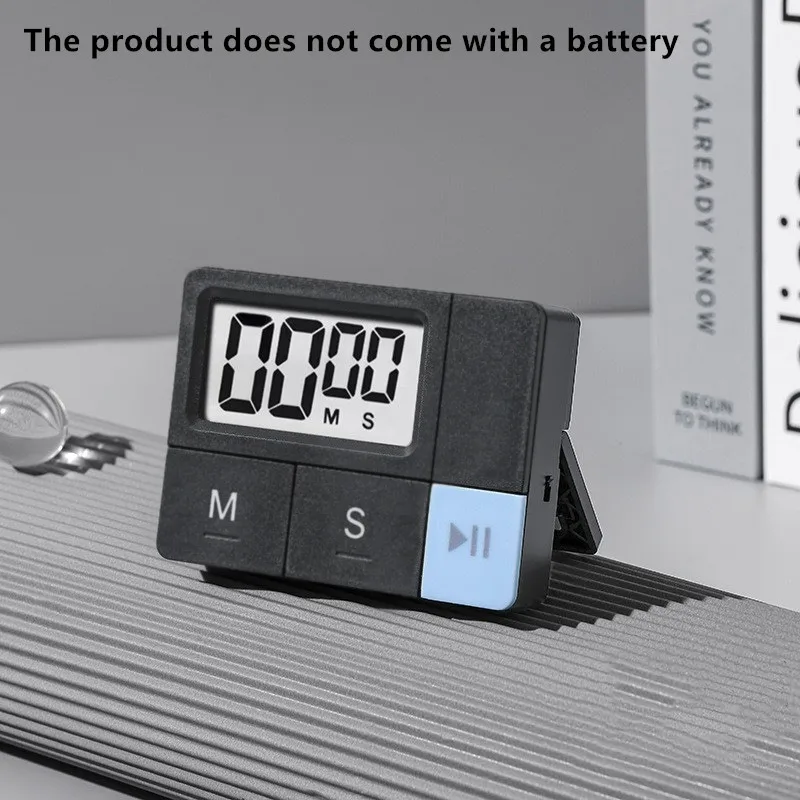 Electronic Timer, kitchen Cooking Timer Tool, Time Reminder, Visual Timer, Student Self-Study