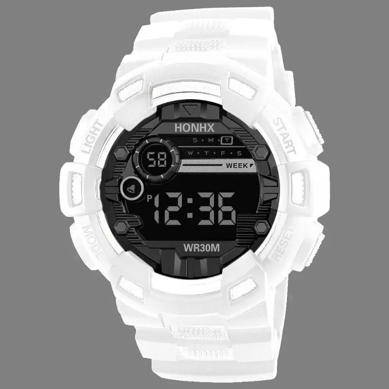 Electronic Watch, Student Men's Sports Multi-Function LED Electronic Watch