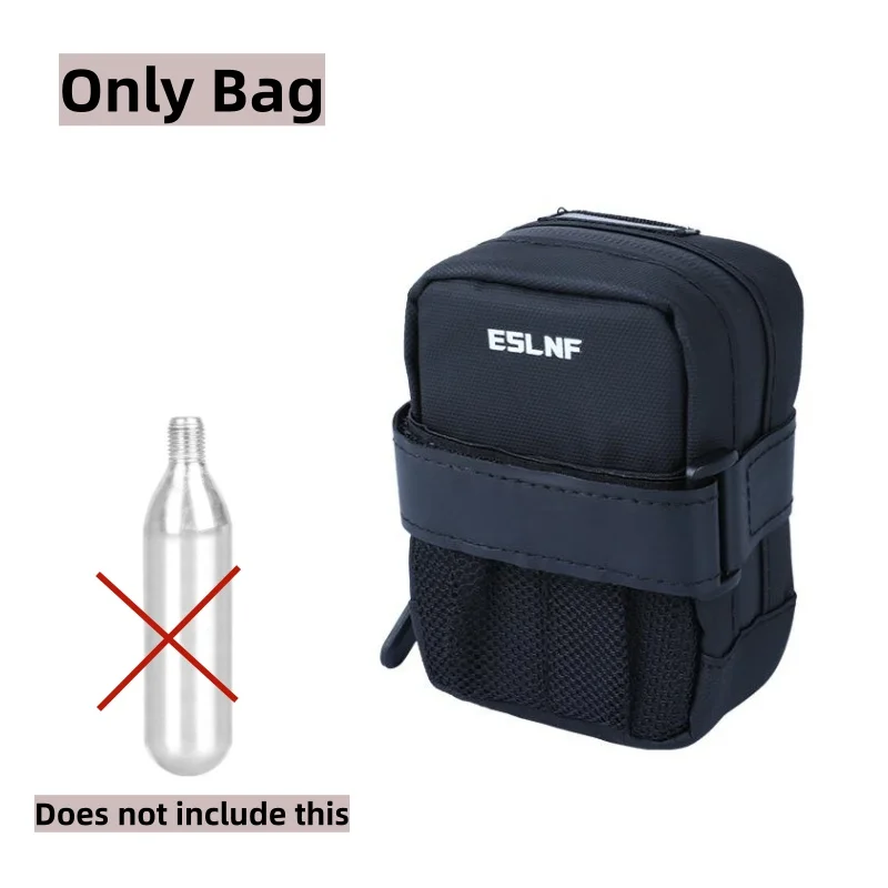 ESLNF Bike Saddle Bag Rainproof Mountain Road Bicycle Tail Bag Bike Under Seat Pack Cycling Tools Bag