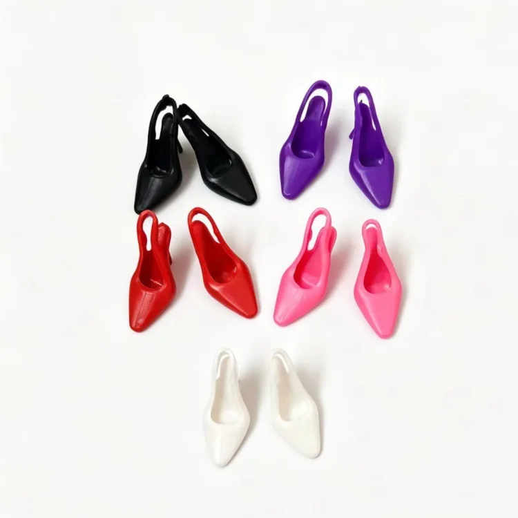 Fashion Dress Slim-Fit Dress-Up Fishtail Long Gown Shoes Bag for Barbie 1/6 BJD Blythe Doll Clothes Doll Dresses Accessories