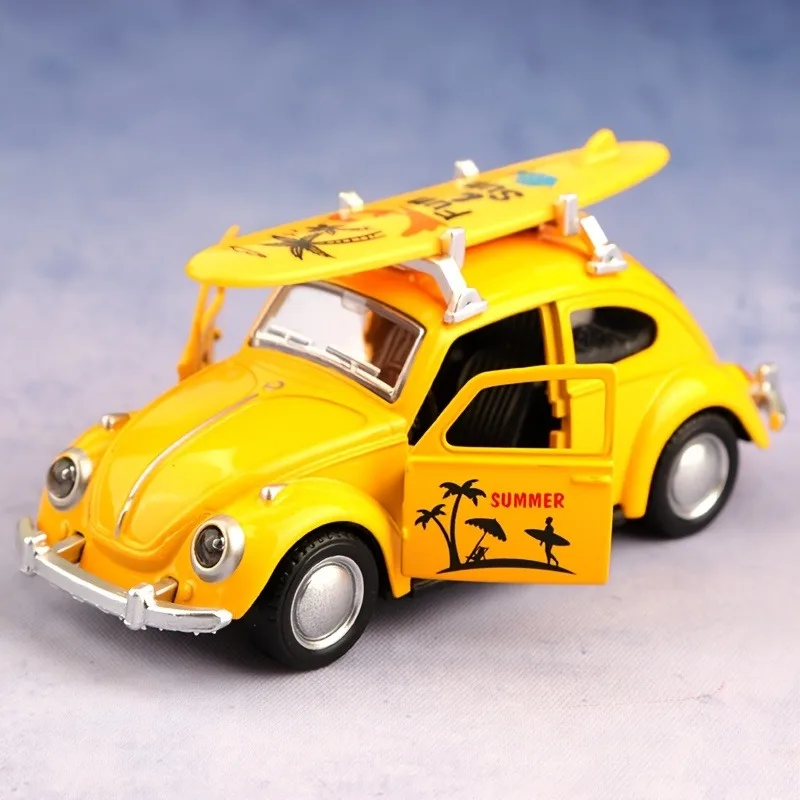 Fashionable Alloy Mini Car Model with Pullback Action Durable Plastic/Metal No Battery Required Ideal Gift for Car Lovers And Tr