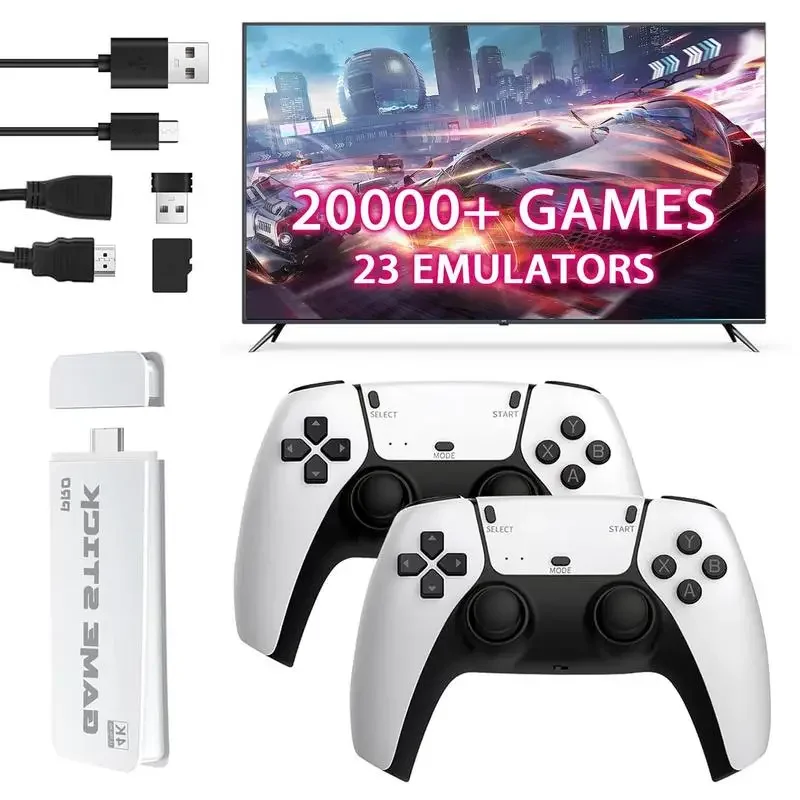 GamePulse Game Controller 20000 Games M15 TV Handheld Console HD Output Portable Retro Gaming Two Players Christmas Gift