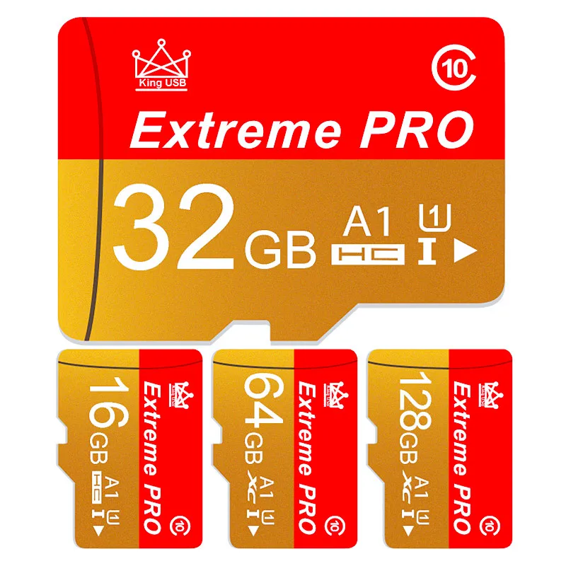 High Speed Memory Cards 4GB 8GB 16 GB 32 GB 64GB Cartao De Memoria 128 GB Class 10 Mini SD Card TF Card for Mobile Phone Camera