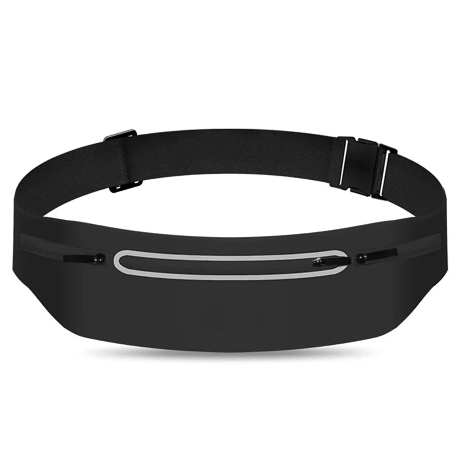 HOMEFISH Waterproof Running Waist Pack Adjustable Belt Men Women Slim Running Bags Portable Outsides Jogging Gym Sports Cell