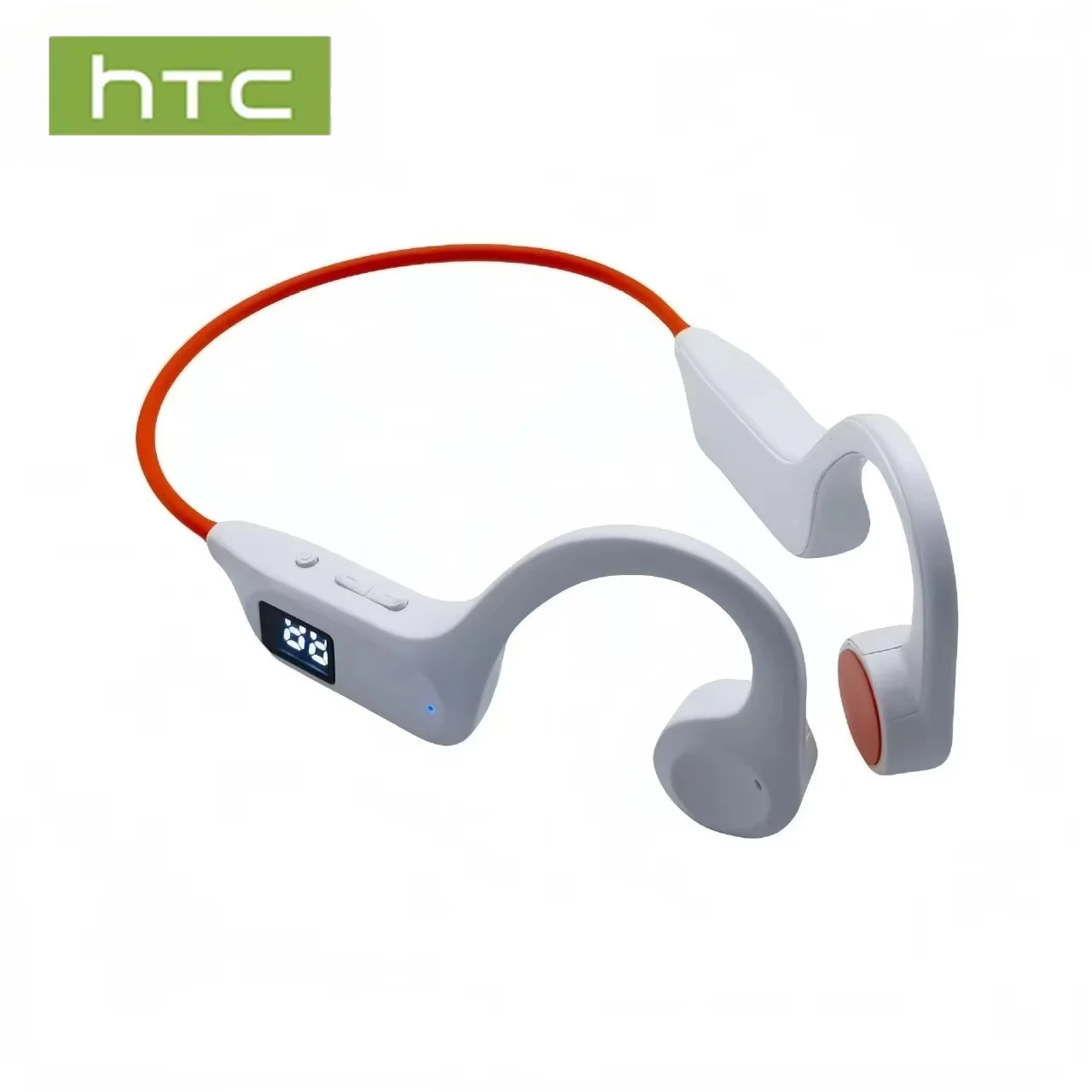 HTC Wireless Earphones Bone Conduction Sports Headphones IPX8 Waterproof Headphones Mp3 Music Headset 16Hours Playtime