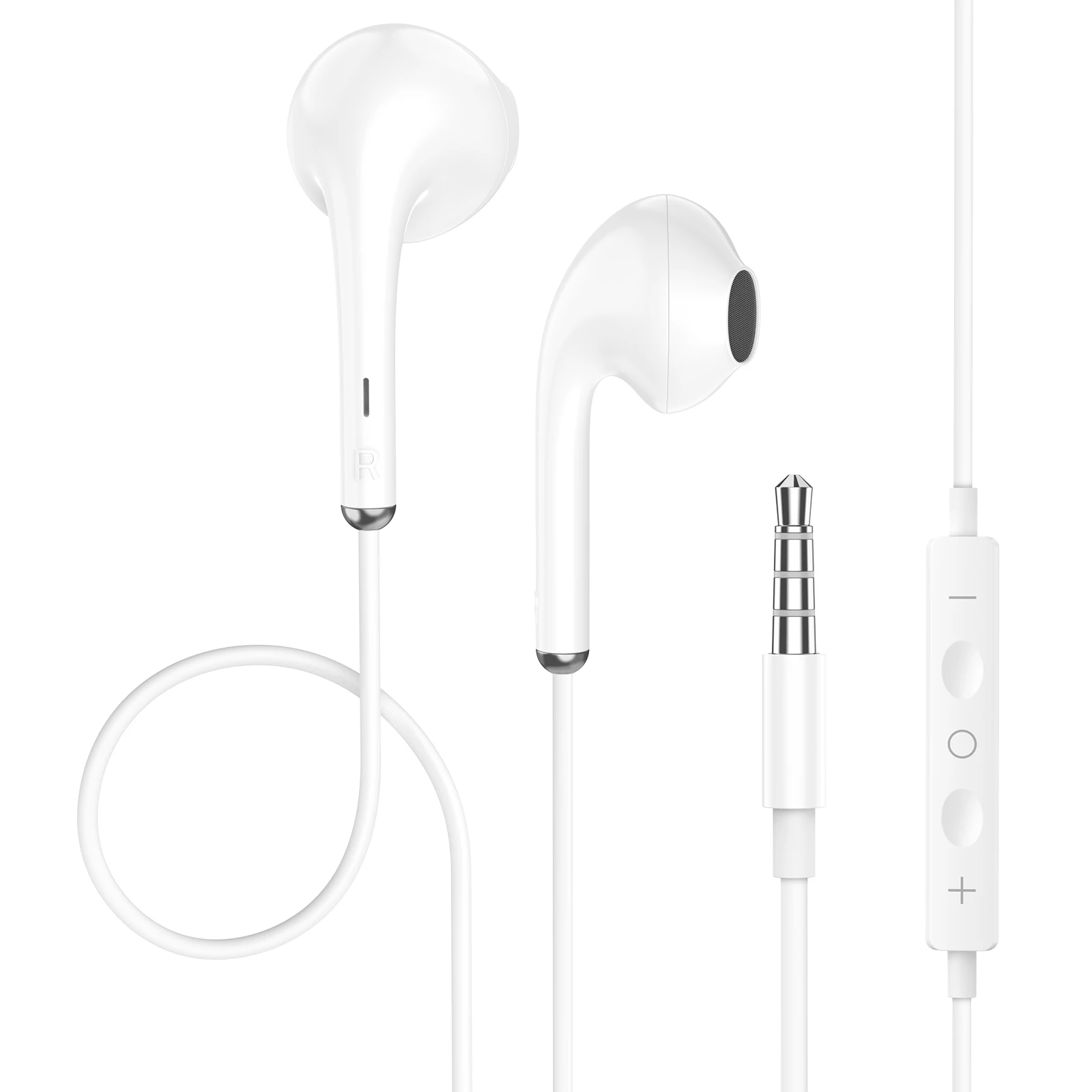 In-Ear Wired Earphones For Apple iPad iPhone 17 11 12 13 14 15 16 Pro Max Type C Headphones Laptops Tablet 3.5mm Jack Earbuds