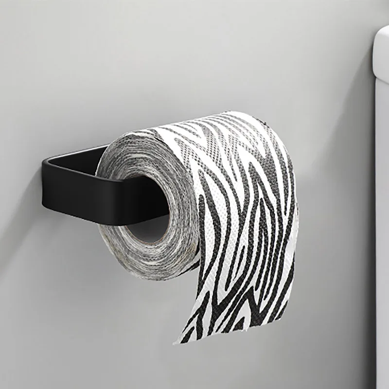 Kitchen Paper Towel Holder Adhesive Tissue Hanger Toilet Roll Paper Dispenser Cabinet Storage Napkin Rack Bathroom Accessories