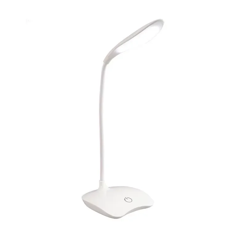 LED Desktop Desk Lamp USB Rechargeable Lighting Eye Protection Room Night Light Bedroom Bedside Student Reading Lamp