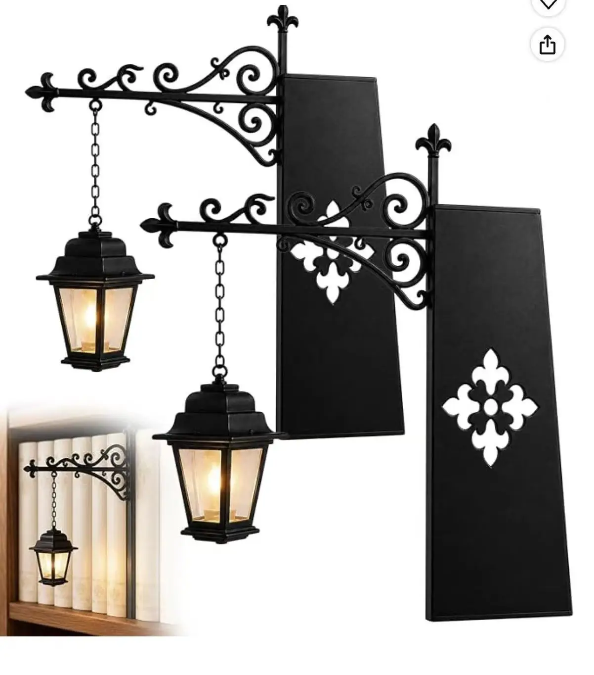 Library Lantern Mini Bookshelf LED Lamp Warm White Light Creative Book Nook Decor Mini Night Light Reading Lamp for Book 1ps