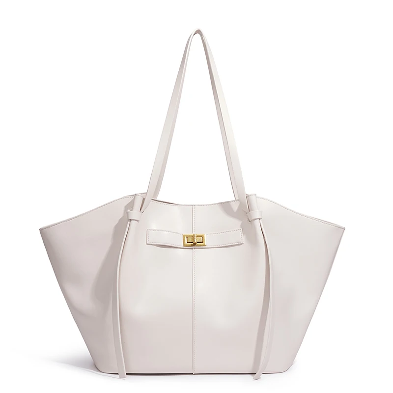 Lightweight Large Capacity 2025 New Bat-Shaped High Street Handbag European and American Style Trendy Single Shoulder Crossbody