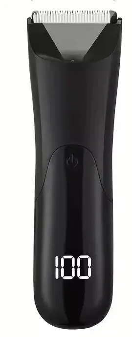 Men's Body Trimmer, Electric Razor, Pubic and Underarm Hair Private Hair Trimmer, Ceramic Blade Men's Grooming Kit